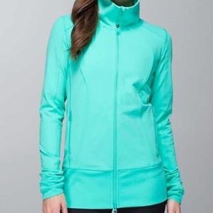 LULULEMON Nice Asana Jacket • Size 6 • Bali Breeze
